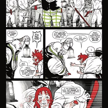 Interior preview page from PREDATOR: BLACK WHITE AND BLOOD #4 NETHO DIAZ COVER