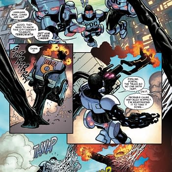 Interior preview page from RADIOACTIVE SPIDER-MAN #1 GIUSEPPE CAMUNCOLI COVER