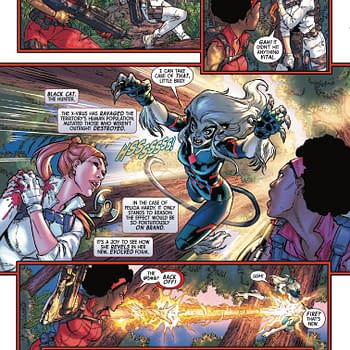 Interior preview page from SINISTER'S SIX #1 DAVID MARQUEZ COVER