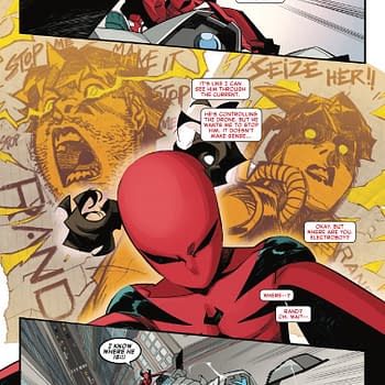 Interior preview page from SPIDER-GIRL #5 DAVID NAKAYAMA COVER
