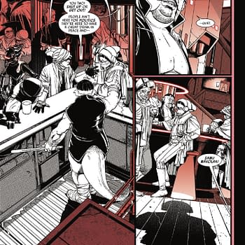 Interior preview page from STAR WARS: BOBA FETT - BLACK WHITE AND RED #2 DERRICK CHEW COVER