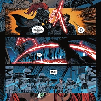 Interior preview page from STAR WARS: LEGACY OF VADER #9 DERRICK CHEW COVER