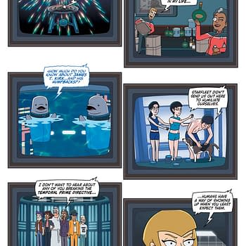 Interior preview page from STAR TREK: LOWER DECKS #12 PHILIP MURPHY COVER