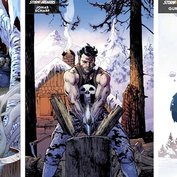 Punisher Keeps His Skull On In Marvel's "Winter Break" Variant Covers