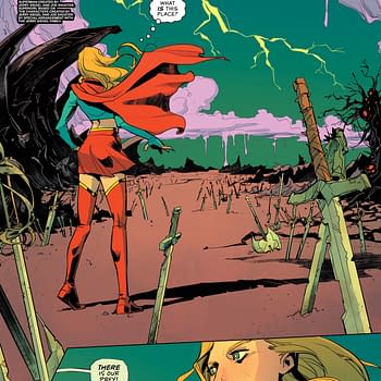 Interior preview page from Supergirl #6