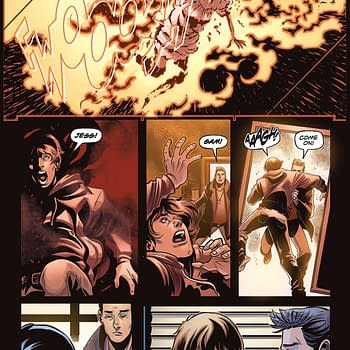 Interior preview page from Supernatural #1