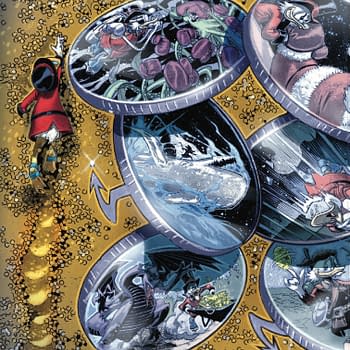 Interior preview page from UNCLE SCROOGE: EARTH'S MIGHTIEST DUCK #3 GABRIELE DELL'OTTO COVER