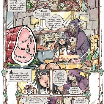 Interior preview page from Author Immortal #2