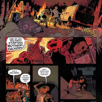 Interior preview page from Exquisite Corpses #7