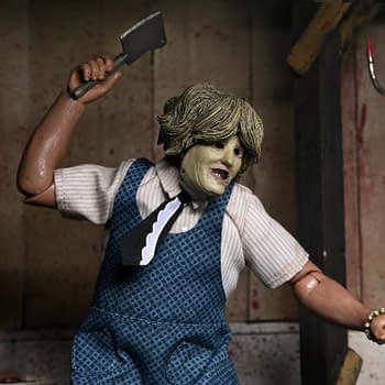 NECA Debuts New Texas Chainsaw Massacre Old Lady Leatherface