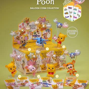 New Winnie the Pooh Balloon Cosbi Collection Debuts from Hot Toys