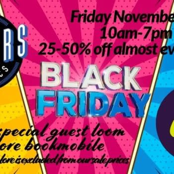 100 Black Friday Sales From Comic Book Stores Today