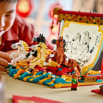 LEGO Debuts New Year of the Horse Galloping Horse Canvas Set