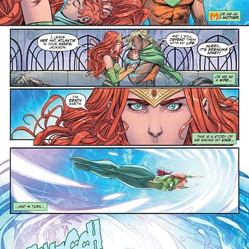 Interior preview page from Aquaman #11