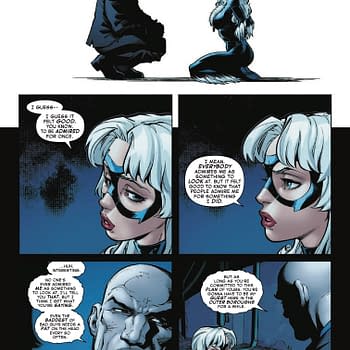 Interior preview page from BLACK CAT #4 ADAM HUGHES COVER