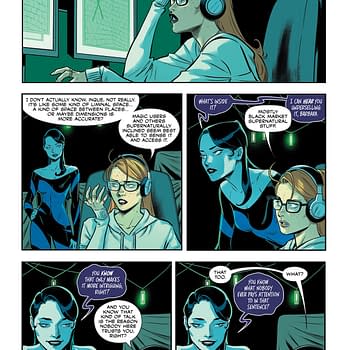 Interior preview page from Birds of Prey #27