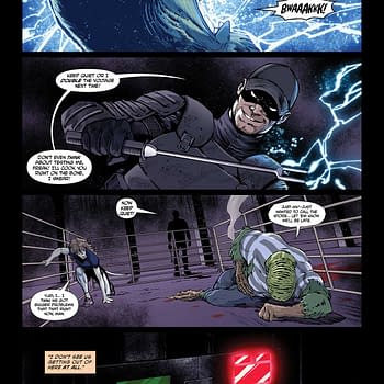 Interior preview page from TEENAGE MUTANT NINJA TURTLES: CASEY JONES #2 AMANCAY NAHUELPAN COVER