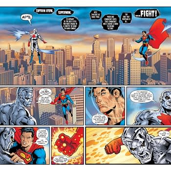 Interior preview page from DC KO: Superman vs. Captain Atom #1