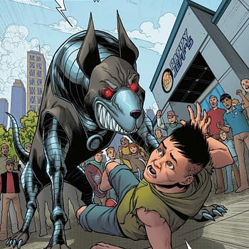 Interior preview page from Death Dog #1