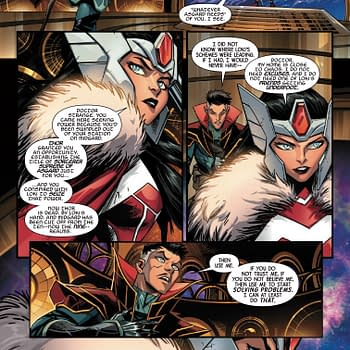 Interior preview page from DOCTOR STRANGE #1 ALEX HORLEY COVER