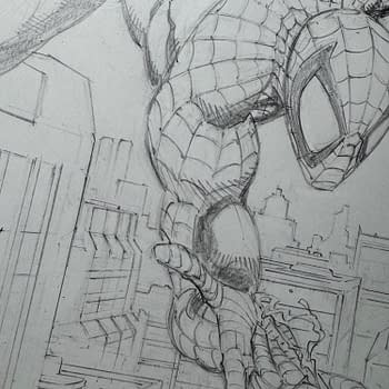 Well Greg Capullo Is Definitely Working On Something Spider-Man...