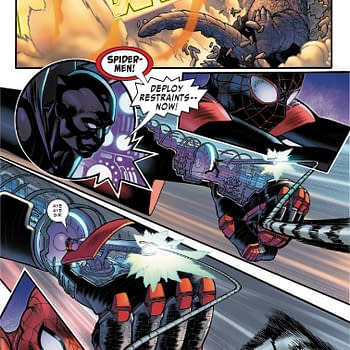 Interior preview page from GODZILLA DESTROYS THE MARVEL UNIVERSE #5 MARK BROOKS COVER