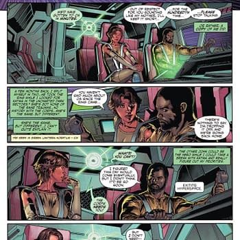 Interior preview page from Green Lantern Corps #10