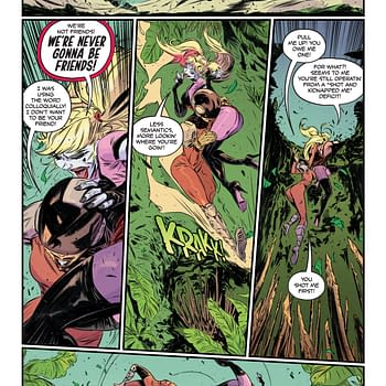Interior preview page from Harley Quinn #56