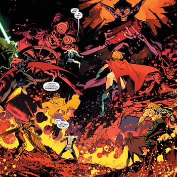 Interior preview page from Justice League Unlimited #13