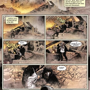 Interior preview page from MARVEL KNIGHTS: THE WORLD TO COME #4 JOE QUESADA COVER