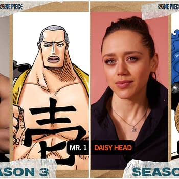 One Piece Season 3 Casts Awdo Awdo/Mr. 1, Daisy Head/Miss Doublefinger