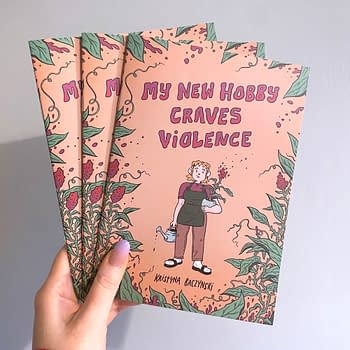 My New Hobby Craves Violence by Kristyna Baczynski, at Thought Bubble