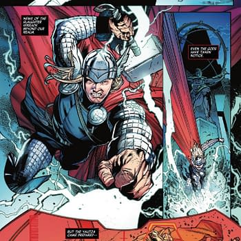 Interior preview page from PREDATOR KILLS THE MARVEL UNIVERSE #4 LEINIL YU COVER