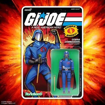 G.I. Joe: The Movie Cobra Commander ReAction+ Figure Arrives