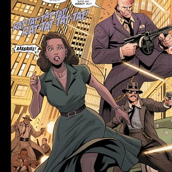 Interior preview page from SPIDER-MAN NOIR #2 SIMONE DI MEO COVER