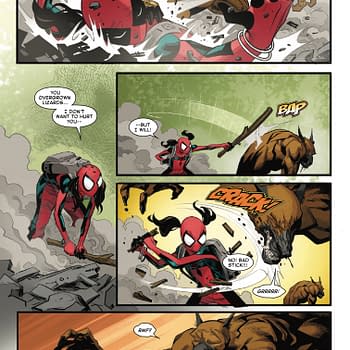 Interior preview page from SPIDER-GIRL #7 DAVID NAKAYAMA COVER