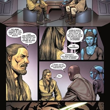 Interior preview page from STAR WARS: JEDI KNIGHTS #9 MADIBEK MUSABEKOV COVER