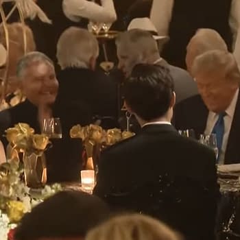 Ike Perlmutter At The Right Hand Of Trump At Mar-A-Lago Halloween Bash