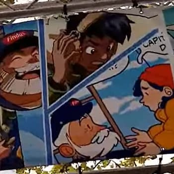 Captain Birdseye - Or Captain Findus - Launches Comic Book At Lucca