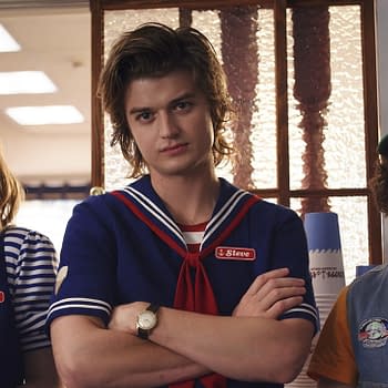 Stranger Things: Hawke Reacts to Keery’s Scoops Ahoy Wedding Surprise