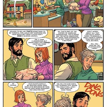 Interior preview page from Supergirl #7