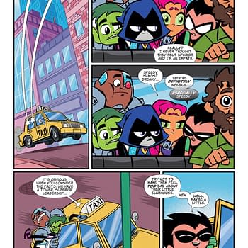 Interior preview page from Teen Titans Go #9