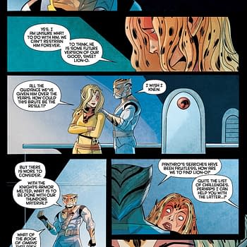 Interior preview page from Thundercats #21