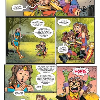 Interior preview page from Trinity: Daughter of Wonder Woman #5