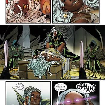 Interior preview page from ULTIMATE BLACK PANTHER #22 STEFANO CASELLI COVER