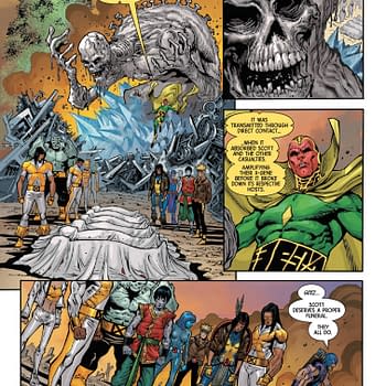 Interior preview page from X-VENGERS #2 MIKE MCKONE COVER