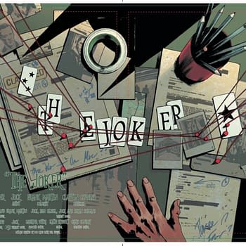 Jock Shows Absolute Joker Double Splash Page From Absolute Batman #15