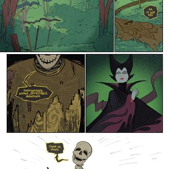 Interior preview page from Disney Villains: Maleficent #3