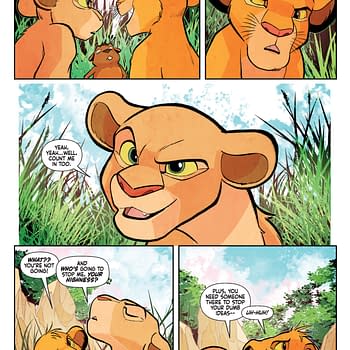 Interior preview page from Lion King #2