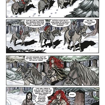 Interior preview page from Red Sonja: New Year's Special 2025 #1